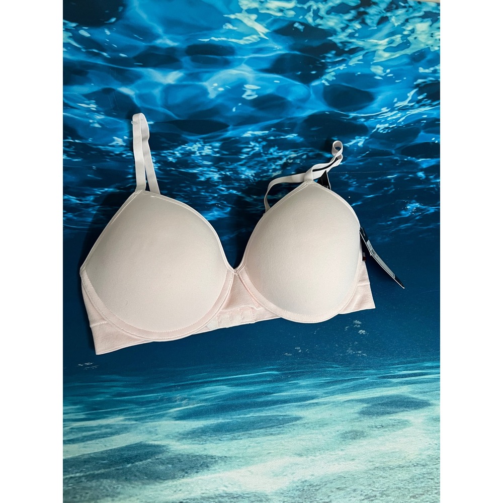Tommy Hilfiger Rosewater Pink Seamless Lightly Lined Underwire Bra Size 34C NWT